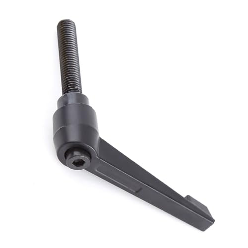 Ymiko Fixing Handle M10 .5 Thread Ratcheting Clamping Lever with Stud Coating M10*25 M10*40 for Industrial Machinery - size: M10*40