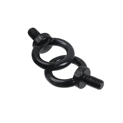 Antrader 10Pcs M10 Stainless Steel Shoulder Lifting Eye Bolts for Machinery - size: M10,10pcs