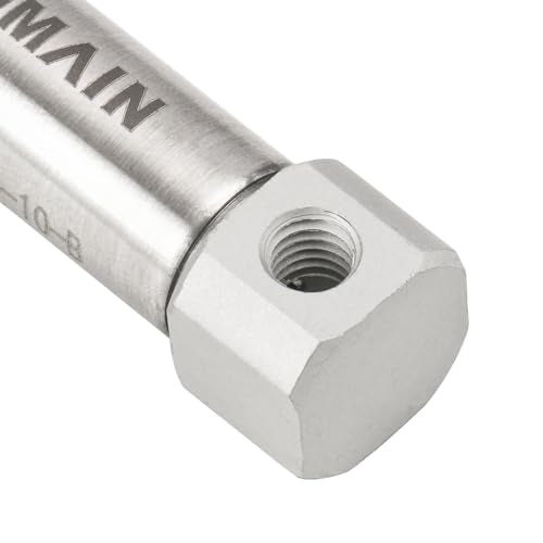 BAOMAIN Mini Pneumatic Air Cylinder 5/8" Bore 0.4" Stroke CDJ2B10x10