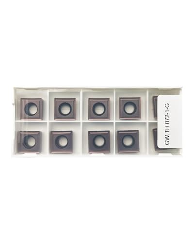 10Pcs SCMT431 SCMT120404 Carbide Turning Inserts - size: SCMT431 SCMT120404 10pcs