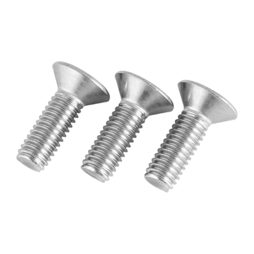 1/4-20 x 2-1/4''(10 Pack) Flat Head Hex Socket Cap Screws Countersunk Bolts, Allen Socket Drive, 304 Stainless Steel 18-8, Fully Machine Thread, Bright Finish (with hex Spanner) - size: 1/4 × 2-1/4''