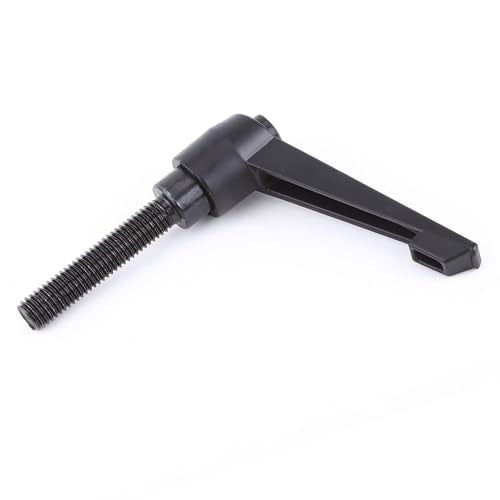 Ymiko Fixing Handle M10 .5 Thread Ratcheting Clamping Lever with Stud Coating M10*25 M10*40 for Industrial Machinery - size: M10*40