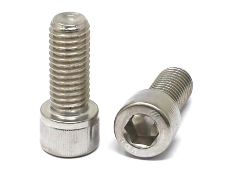 iexcell 5 Pcs 1/2-13 x 1-1/4" Stainless Steel 304 Hex Socket Head Cap Screws Bolts Kit - size: 1/2-13 x 1-1/4" ( Fully Threaded )