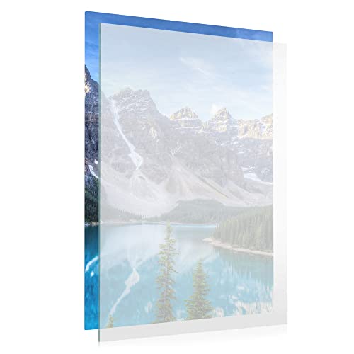 CountryArtHouse Non-Glare Acrylic Replacement for 6x8 Picture Frame, Replacement Plexiglass for 6x8 Photo Frame, UV-Resistant Non-Glare Acrylic Cover Sheet - size: 6x8