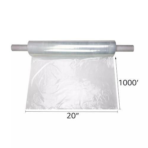 uBoxes Stretch Wrap, 20" x 1000' x 80G