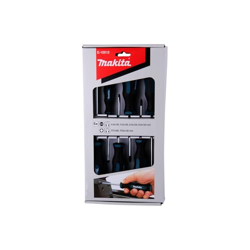 Makita E-10512 6 Piece Screwdriver Set