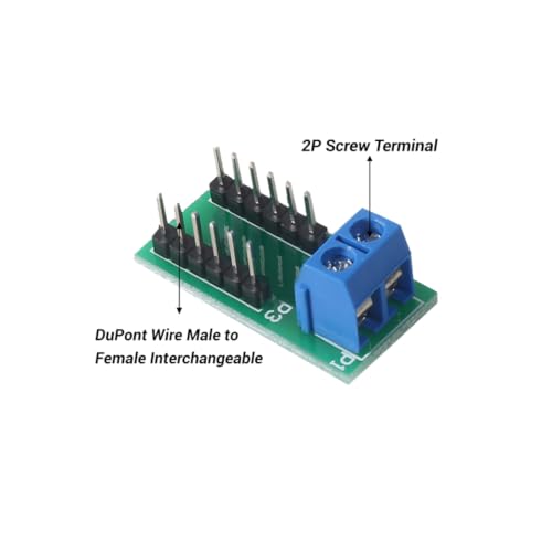 6PCS 2x6 Position Terminal Block Distribution Module,PCB Terminal Block Kit