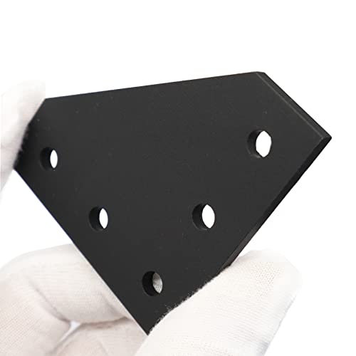 10Set 2020 Aluminum Extrusion Accessories Hardware L Corner Bracket - style: 5HL-10B