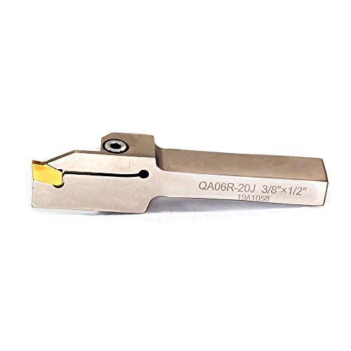 OSCARBIDE 3/8"x1/2" Lathe Parting Grooving Holder QA06R-20J 10 Inserts