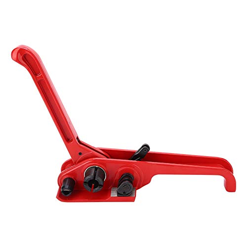 Polyester Banding Tool Kit, Poly Strapping Tensioner Cutter & Sealer Manual Packaging Strapping Packing Tool Kit for 1/2" -3/4" Width Polyproplyn and Polyester Plasticstrap Strapping