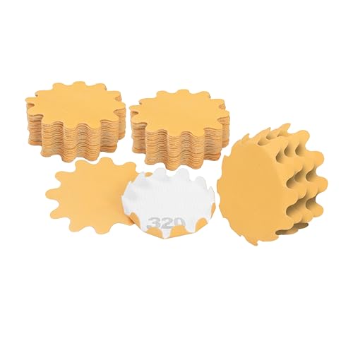 Keystone 2 Inch Flex Edge Sanding Disc 50 Pack 320 Grit - size: 2" Flex Edge, style: 320 Grit