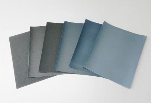 Matador Abrasive Wet or Dry Sandpaper 5 Sheet 7000 Grit 9"x11" S/C Made in Germany