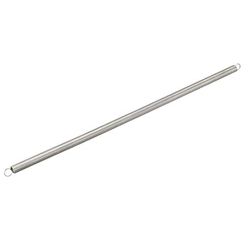 uxcell Extended Tension Spring Wire Diameter 0.031", OD 0.31", Free Length 11.81" Stainless Steel Small Dual Hook Tension Spring for Machinery Construction Industrial - size: 0.031"x0.31"x11.81"