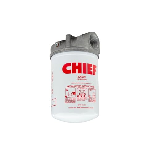 Bailey Spin-on Hydraulic Filter: 10 Micron, 200 PSI, 70 GPM, Indicator Ports