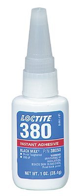 1-Oz Black Max 380Toughenedins. Adhesive