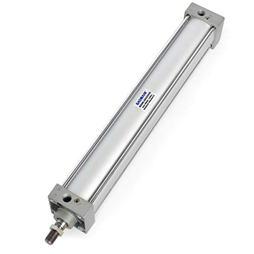 BAOMAIN Pneumatic Air Cylinder 2-1/2" Bore 17.72" Stroke SC63x450