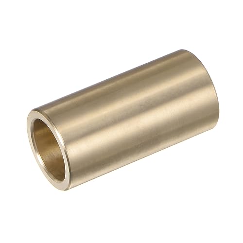 uxcell 2pcs Sleeve Bearings 3/4" Bore 1" OD 2" Length Cast Brass Self-Lubricating Bushing - size: 3/4" x 1" x 2"