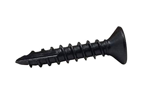 Hinge Wood Screws for Door Hinges Oil Rubbed Bronze 10 x 1 Inch 24-Pack - color: OIL RUBBED BRONZE
