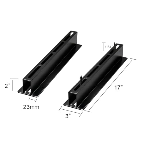 Garage Ceiling Storage Racks, Ceiling Mount Bin Holder, 8 Sets for 7 Bins - size: 8 Pack