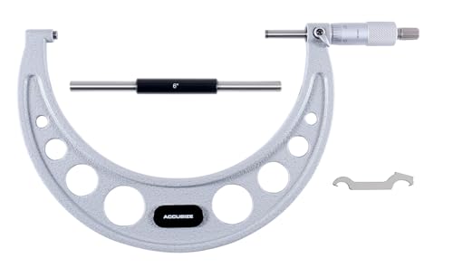 Accusize Industrial Tools Outside Micrometer, 6-7", EG00-0007 - size: 6-7"
