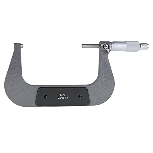 waltyotur 4-5 Inch U-Shaped Outer Micrometer for Precise Measurement - size: 4-5 Inch