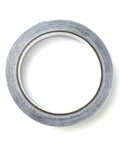 Aluminum Foil Tape 4 Mil, 0.6" x 21.9 Yd, High Temp Resistant, Metal patching, Crafts, Tight Spaces, Edges, and Detailed Repairs (0.6 in / 21.9 yd)