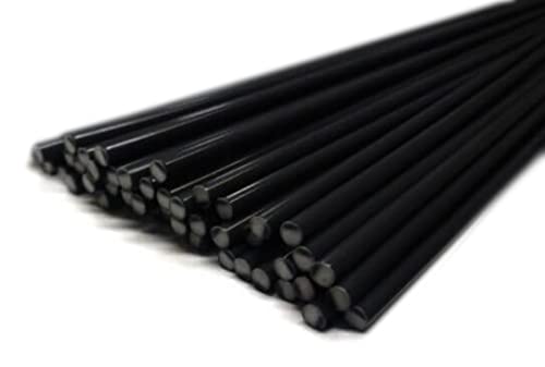 JOUNJIP Polypropylene PP Plastic Welding Rods Round 1/8in dia x 13 in. 40pk