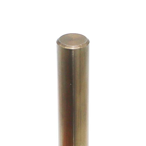 3.3mm Metric M35 Cobalt Steel Extremely Heat Resistant Twist Drill Bit of 5pcs with Straight Shank to Cut Through Hard Metals Such as Stainless Steel and Cast Iron, 5% Cobalt M35 Grade HSS-CO - size: 3.3 mm (5 Count)