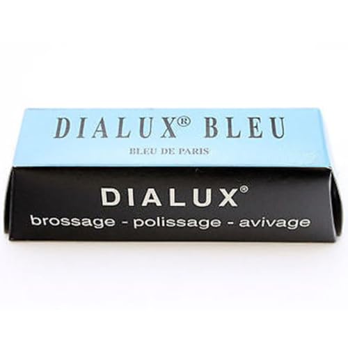 One Bar of Blue Dialux ( Blu ) Jewelers Polishing Compound Rouge - Paste