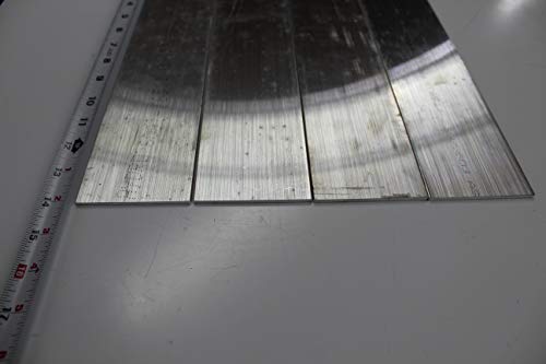 4 Pieces 1/8" X 3" Aluminum 6061 Flat BAR 14" Long +.07"/-0 T6511 New Extruded Mill Stock