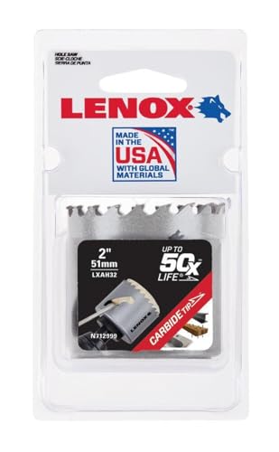 Lenox Hole Saw Carbide Tipped 2In 51Mm - style: 2-Inch (51 mm)