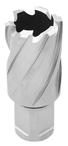 Accusize HSS Annular Cutter 1 x 1 in Cutting Depth, 3/4" Weldon Shank - size: Dia of Cut: 1 in., 3/4 in. Weldon Shank