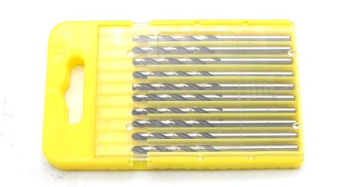 TMAX 10p 3mm Metric M35 Cobalt Jobber Twist Drill Bit for Stainless Steel - size: 3mm