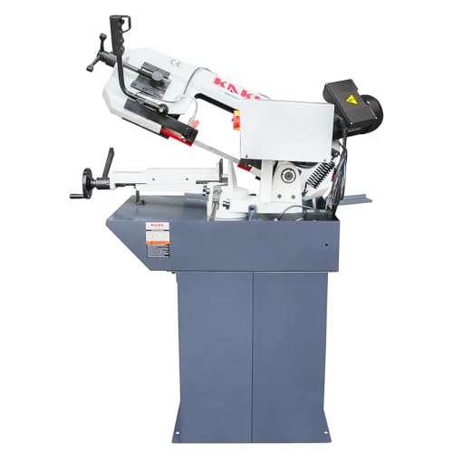 KAKA INDUSTRIAL BS-75G Metal Band Saw, 7.8 x 4.7 in Miter - style: 7.8"x4.7" Swivel Head