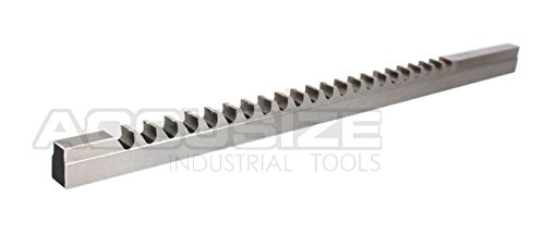 Accusize 8 mm Style C HSS Keyway Broach, 5001-0014 - size: 8mm-C