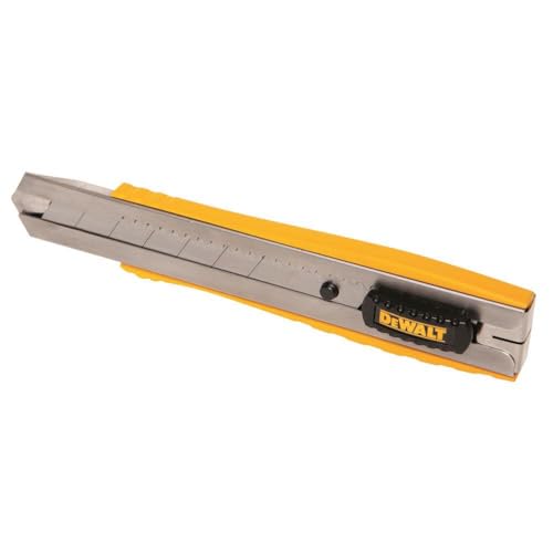 DEWALT Utility Knife, Single Blade Snap-Off, 25mm (DWHT10045) - color: Multicolor, size: 25 mm