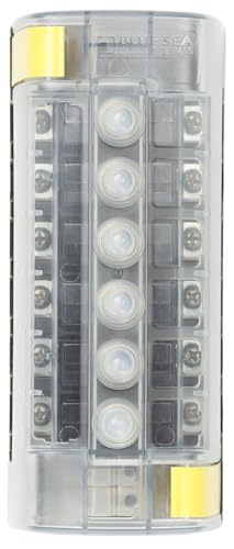 Blue Sea Systems ST CLB Circuit Breakers - style: 6 Position, Independent Source