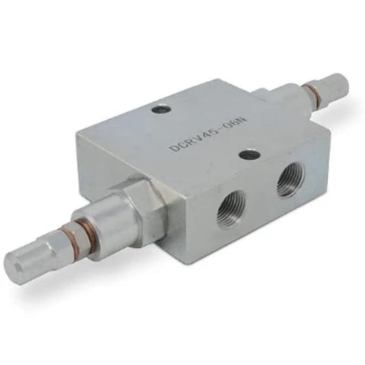 Hydraulic Relief Cushion Valve 3/8 NPT Ports 12 GPM, Dual Crossover