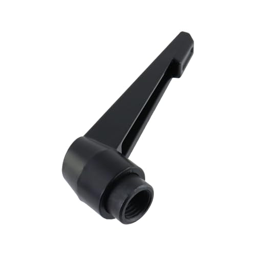 Clamping Lever Handles M16 Push Button Ratchet Lever Female Threaded Stud Adjustable Handles Hand Knobs, 4.4" Lever Length -2pcs - size: M16