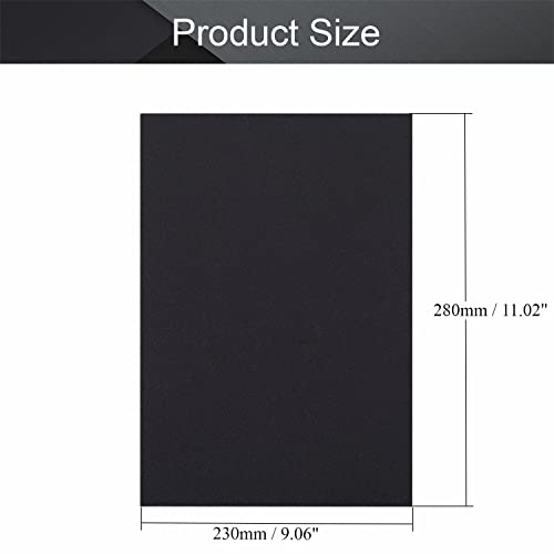 Utoolmart 180 Grits Sanding Sheets 9-inch x 11-inch Wet Dry Silicon Carbide Sandpaper for Wood Furniture Metal Automotive Polishing 5pcs - color: 5pcs, size: 180 Grit