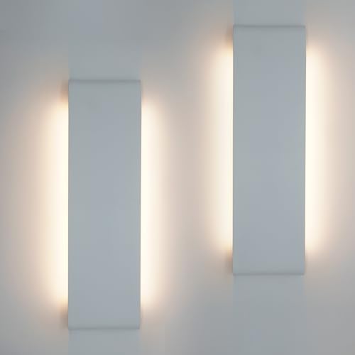 KICAAO 15.7in White Modern Wall Sconce 16W Warm Light 3000K-1PCS - color: Warm light 3000K-1PCS