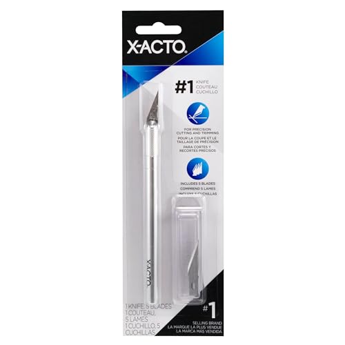 X-ACTO #1 Precision Knife With 5#11 Blades, 1 Count