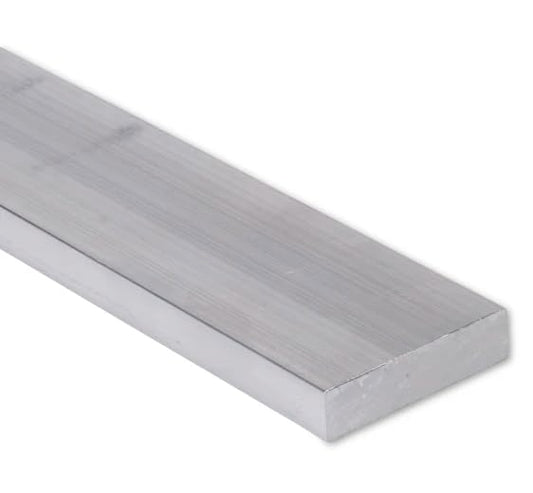 6 Foot Long 6061 Aluminum Rectangular Flat Bar Stock, 1/8" Thick x 1-1/2" Wide - Mill Finish