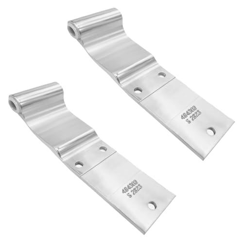 HS4502 S2623 Commercial Vehicle Three-Hole Door Hinge - 9.64x2.68x1.97in, Φ0.9, Heavy-Duty Steel, for Trucks & Buses - Durable & Precision-Made - size: HS45 3-hole