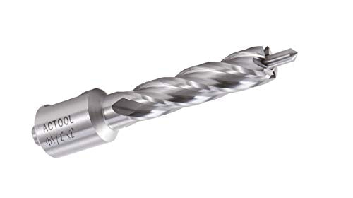 1/2" Diameter × 2" Depth of Cut HSS ANNULAR Cutter with 3/4'' Weldon Shank - size: 1/2'' x 2''