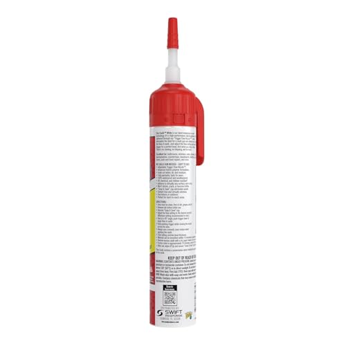 Flex Caulk Hybrid Polymer Waterproof Sealant, White, 9 oz, 1-Pack - style: White, 9 oz, 1-Pack