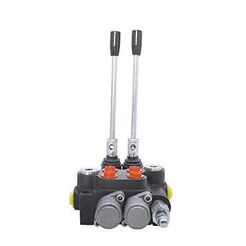 findmall 2 Spool Hydraulic Directional Control Valve 13GPM 3600PSI - size: 13 GPM, style: 2 Spool