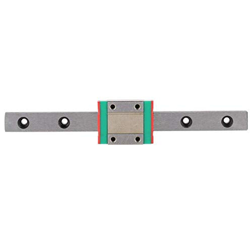 Walfront LML12B Miniature Linear Rail with Slide Block 12mm Wide 100mm 150mm 200mm 300mm 450mm(150mm)