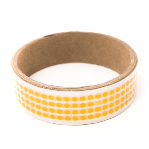 Bertech High Temperature Masking Discs, 2000/Roll, 1/8-inch, Amber (PPD-1/8) - size: 0.125 Inches