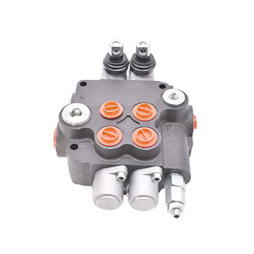 2 Spool Hydraulic Directional Double Acting Control Valve
